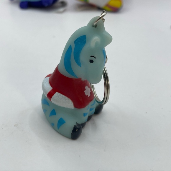 Lot American Heart Association Backpack Keychains Jax Charger Petunia Ruby Zebra - Picture 9 of 11